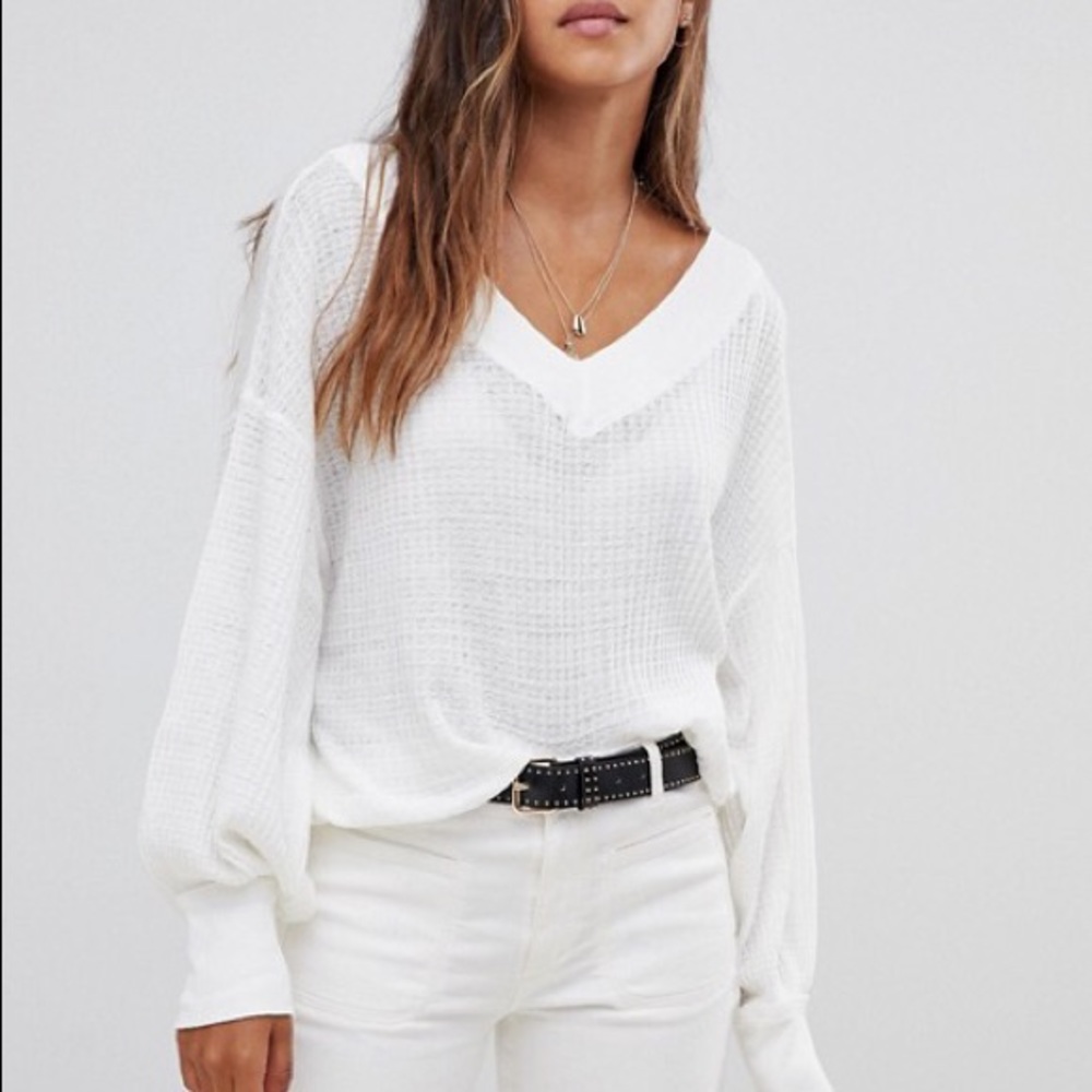 Free People Southside Thermal Top